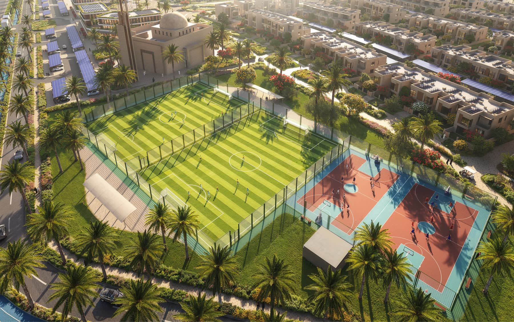 Villa with private pool at Sharjah Sustainable City II